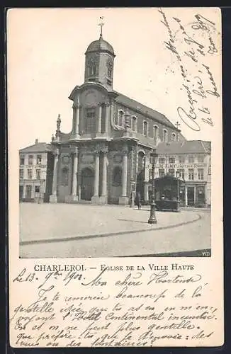 AK Charleroi, Eglise de la Ville Haute