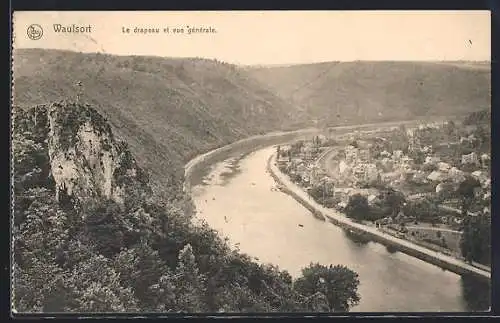 AK Waulsort, Le drapeau et vue gènèrale