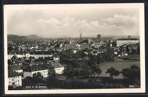 AK Linz a. d. Donau, Teilansicht