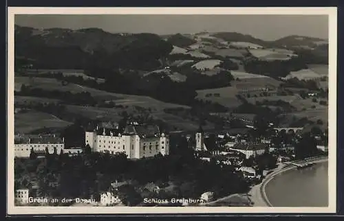 AK Greinburg, Teilansicht mit Schloss