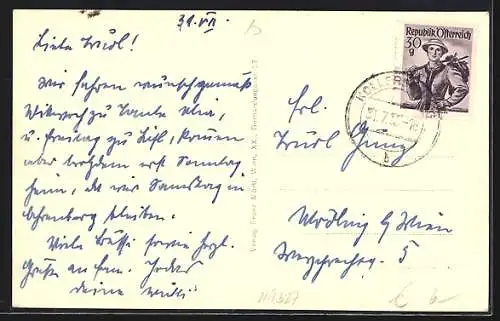 AK Kollerschlag im Mühlkreis, Teilansicht mit Kirche