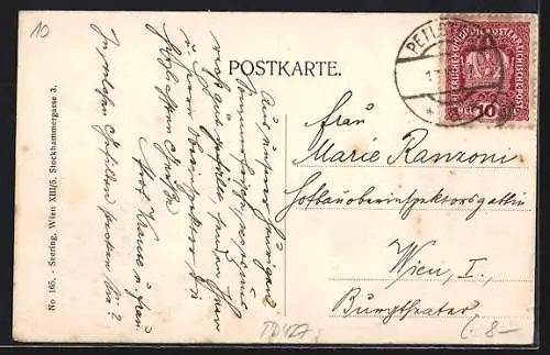 AK Peilstein /Mühlkreis, Ortsansicht mit Landstrasse aus der Vogelschau