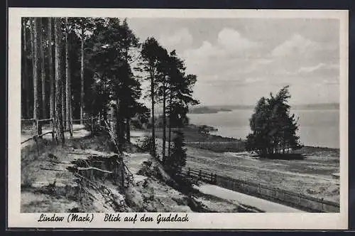 AK Lindow /Mark, Blick auf den Gudelack