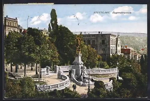 AK Stuttgart, Eugensbrunnen