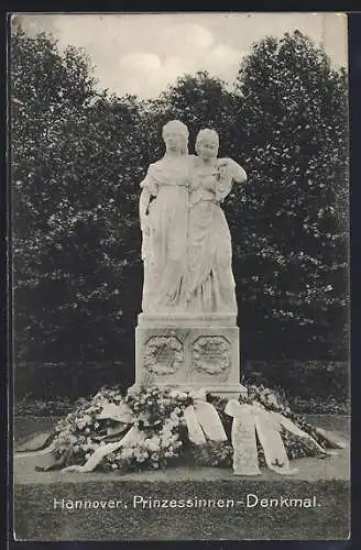 AK Hannover, Prinzessinnen-Denkmal