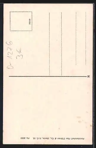 AK Bad Buckow /Märk. Schweiz, Partie an der Wolfsschlucht