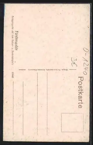 AK Fürstenwalde / Spree, Anlagenpartie auf dem Kaiser- und Denkmals-Platz