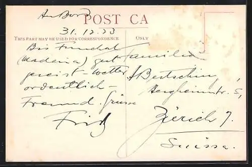 AK Passagierschiff Kenilworth Castle in Fahrt, Union-Castle Liner