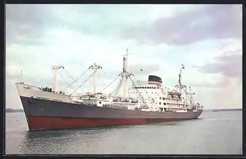 AK Passagierschiff RMS Rothesay Castle der Union Castle Mail Steamship Co.