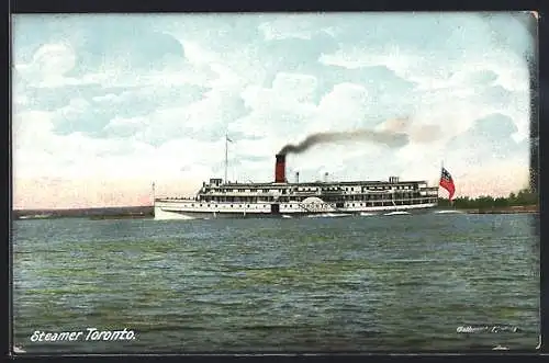 AK Dampfer Toronto in Fahrt