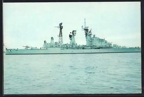 AK Hr Ms. Kruiser De Zeven Provincien, Kriegsschiff