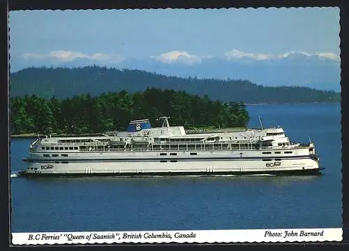 AK British Columbia, B. C. Ferries` Queen of Saanich, Fährschiff