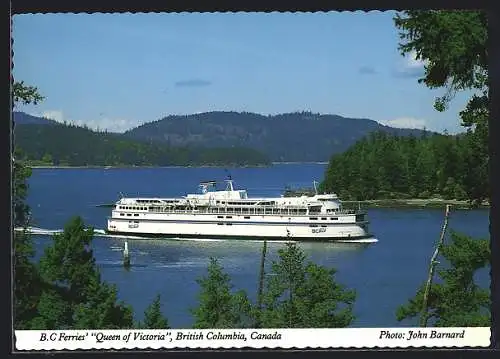 AK British Columbia, B. C. Ferries` Queen of Victoria, Fährschiff