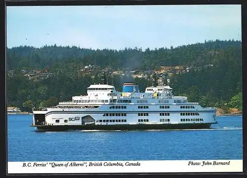 AK British Columbia, B. C. Ferries` Queen of Alberni, Fährschiff