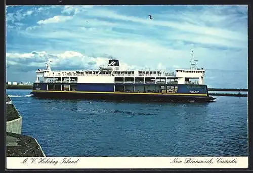 AK New Brunswick, MV Holiday Island, Fährschiff