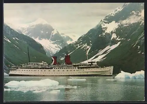 AK Passagierschiff Princess Patricia, C. P. Rail B. C. C. S. auf der Inside Passage