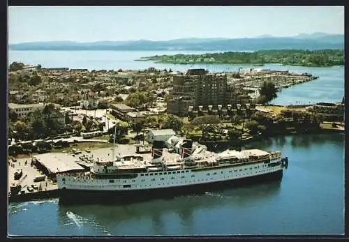 AK Victoria /B. C., Passagierschiff Princess Marguerite im Hafen