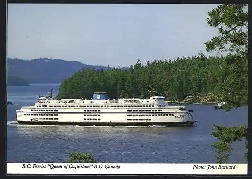 AK MV Queen of Coquitlam, B. C. Ferries, Fährschiff