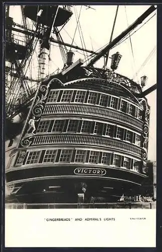 AK HMS Victory, Gingerbreads and Admiral`s Lights, Kriegsschiff