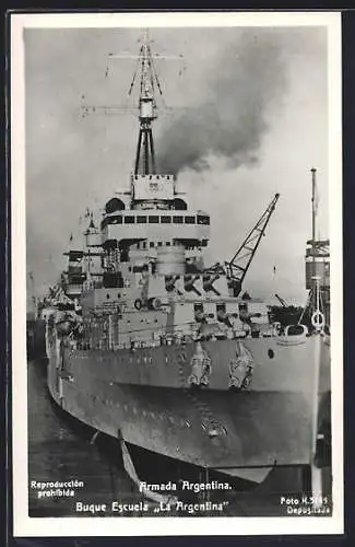 AK Armada Argentina, Buque Esucela La Argentina, Kriegsschiff