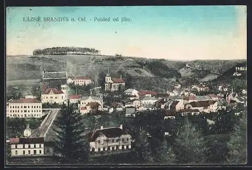 AK Lazne Brandýs n. Orl., Pohled od jihu