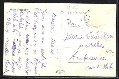 AK Hrad Svojanov, Panorama