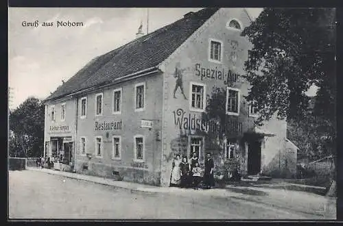 AK Mohorn, Am Restaurant Waldschlösschen