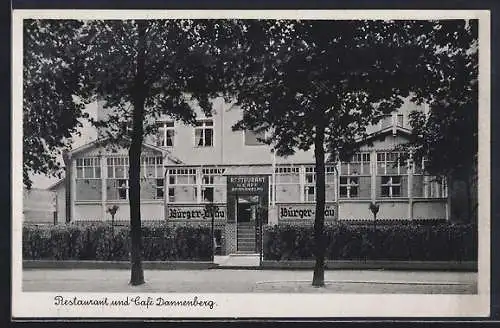 AK Berlin-Heiligensee, Restaurant und Café Dannenberg, Alt-Heiligensee 63