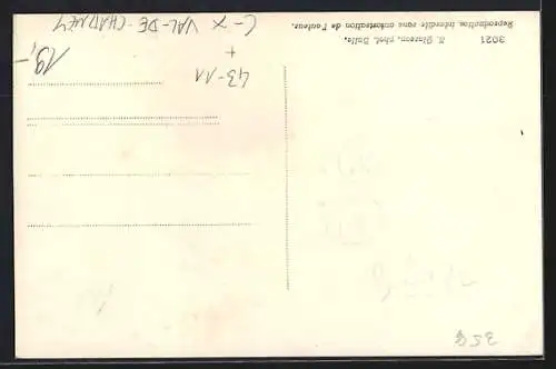 AK Val-de-Charmey, Chartreuse de La Valsainte, Enterrement d`un Père