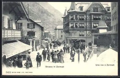 AK Zermatt, Une Rue