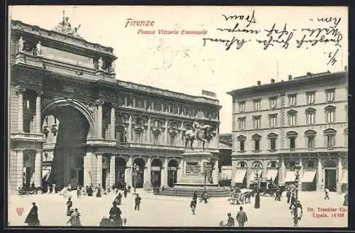 AK Firenze, Piazza Vittorio Emanuele