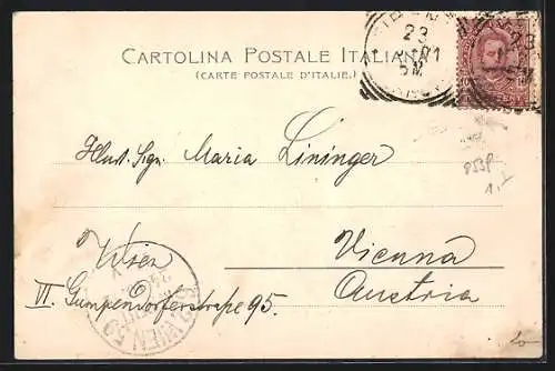 AK Firenze, Lungo l`Arno, Tergo della via S. Jacopo
