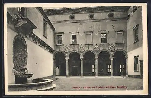 AK Trento, Cortile nel Castello del Buon Consiglio