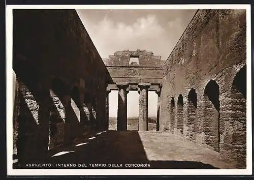 AK Agrigento, Interno del Tempio della Concordia