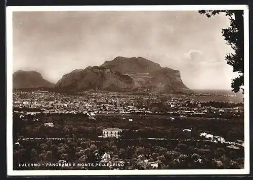 AK Palermo, Panorama e Monte Pellegrino