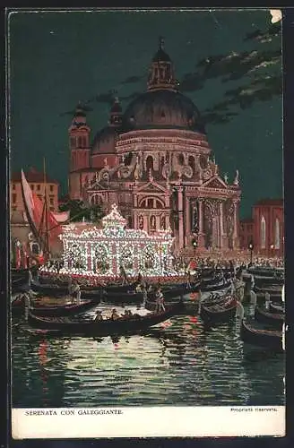 AK Venezia, Serenata con Galeggiante