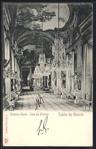 AK Genova, Palazzo Reale, Sala da Pranzo