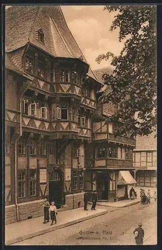 AK Goslar i. Harz, Haus in der Marktstrasse No. 1