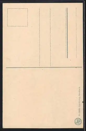 AK Königstein /Sächs. Schweiz, Blick auf Stadt und Festung