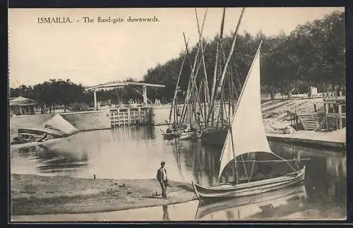 AK Ismailia, The flood-gate downwards