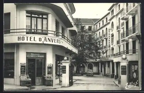 AK Lourdes, Hotel d'Anvers