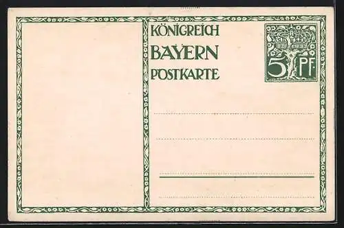 AK Prinzregent Luitpold von Bayern, Ziegenkutsche