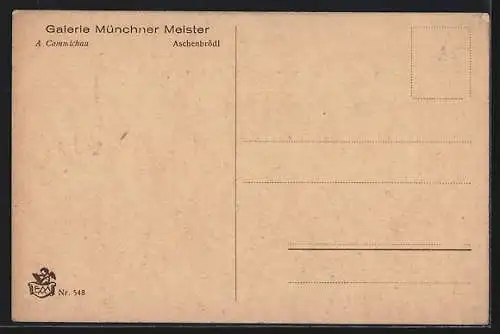 AK Der Prinz prüft ob Aschenputtel der Schuh passt