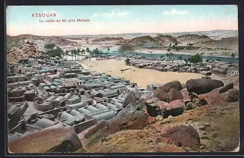 AK Assouan, La vallée du Nil près Mohatta