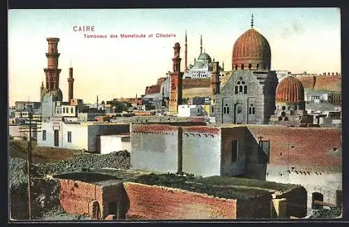 AK Caire, Tombeaux des Mamelouks et Citadelle