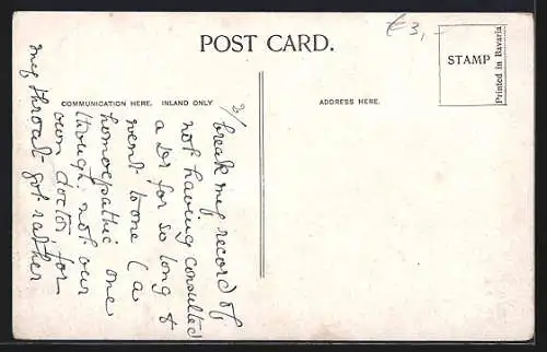 AK Blackpool, North Pier, Kutsche