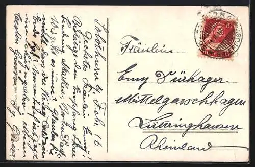 AK Solothurn, Ortspartie am Fluss