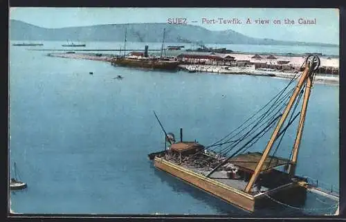 AK Suez, Port-Tewfik, a view on the Canal