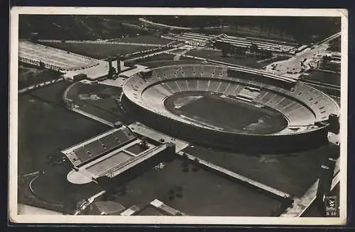 AK Berlin, Reichssportfeld, Olympiade 1936, Olympia- und Schwimm-Stadion