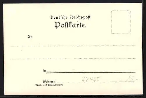 Künstler-AK Karl Mutter: Konstanz, Torturm, Ortspartie am Seeufer